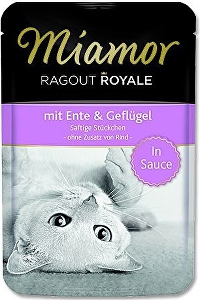 Miamor Cat Ragout kapsa kačacie+dusené mäso v šťave 100g