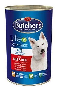 Butcher's Dog Life s hovädzím mäsom a ryžou 1200g