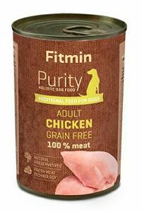 Fitmin dog Purity konzerva s kuracím mäsom 400g