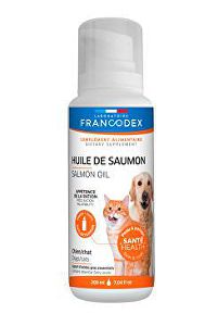 Francodex Lososový olej pre psov a mačky 200ml
